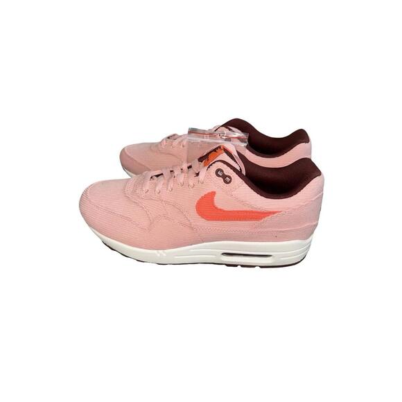 Nike Other - Nike Air Max 1 Premium 'Coral Stardust Corduroy' FB8915-600 Size 9.5 Brand New